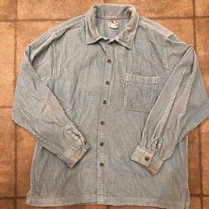 L.L. Bean Corduroy Button Up